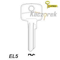Expres 205 - klucz surowy mosiężny - EL5